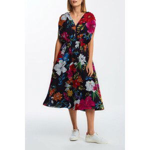 ŠATY GANT D2. HUMMING FLORAL DRESS modrá 36