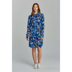 ŠATY GANT D1. LIBERATION BOUQUET SHIRT DRESS modrá 34