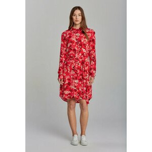 ŠATY GANT D1. LIBERATION BOUQUET SHIRT DRESS červená 38