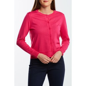 SVETER GANT LIGHT COTTON C-NECK CARDIGAN ružová S