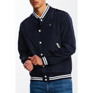 BUNDA GANT D1. VARSITY JACKET modrá M