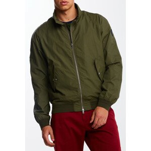 BUNDA GANT D1. NYLON HARRINGTON JACKET zelená L