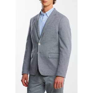 SAKO GANT D1. MINI PATTERN JERSEY BLAZER šedá 48