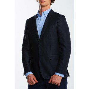 SAKO GANT D1. REGULAR HERRINGBONE BLAZER modrá 50