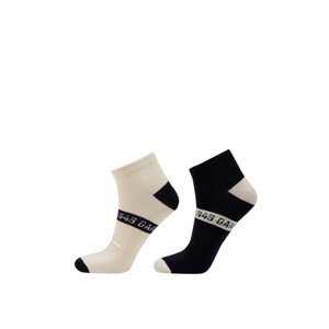 PONOŽKY GANT D1. ANKLE SOCKS 2-PACK biela None