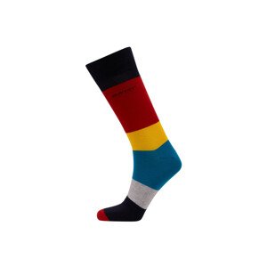 PONOŽKY GANT D1. COLOR BLOCK SOCKS 1-PACK modrá None