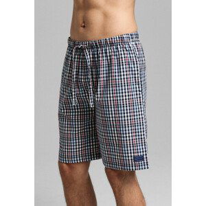 PYŽAMOVÉ ŠORTKY GANT BIG CHECK PAJAMA SHORTS modrá L