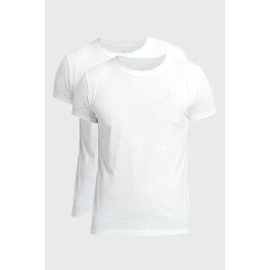 SPODNÁ BIELIZEŇ GANT C-NECK T-SHIRT 2-PACK biela L