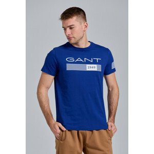 TRIČKO GANT D1. 13 STRIPES SS T-SHIRT modrá S