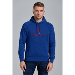 MIKINA GANT D1. COLOR LOCK UP HOODIE modrá XXL