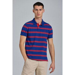 POLOKOŠEĽA GANT D1. CONTRAST STRIPE COLLAR modrá L