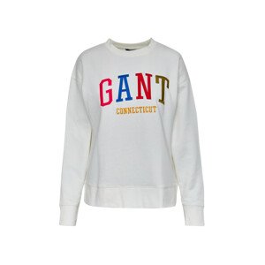 MIKINA GANT D1. MULTI COLOUR GRAPHIC SWEAT biela XS