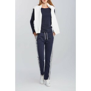 TEPLÁKY GANT D1. 13 STRIPES SWEAT PANTS modrá M