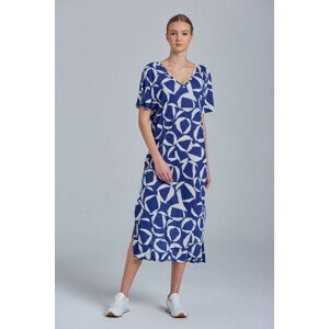 ŠATY GANT D1. CRESENT BLOOM JERSEY DRESS modrá XS