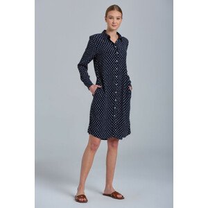 ŠATY GANT D1. DESERT JEWEL PRINT SHIRT DRESS modrá 34