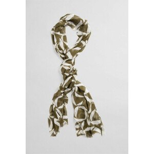 ŠÁL GANT D1. CRESCENT BLOOM SCARF zelená None