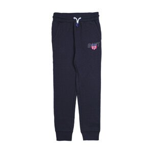 TEPLÁKY GANT D2. SPORTY SHIELD SWEAT PANTS čierna 146/152