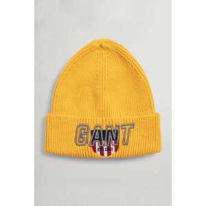 ČAPICA GANT D2. SPORTY SHIELD RIB BEANIE žltá S/M