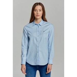 KOŠEĽA GANT STRETCH OXFORD SOLID modrá 40