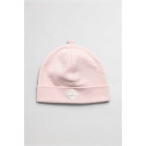 ČAPICA GANT LOCK-UP ORGANIC COTTON BEANIE ružová None