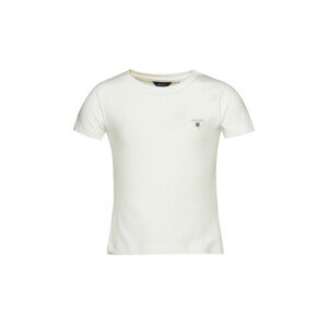 TRIČKO GANT FITTED ORIGINAL SS T-SHIRT biela 134/140