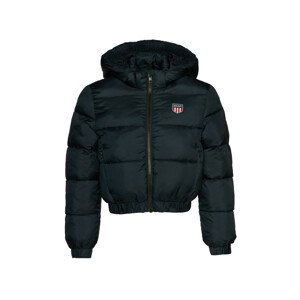 BUNDA GANT D1. GANT RETRO SHIELD PUFFER čierna 146/152