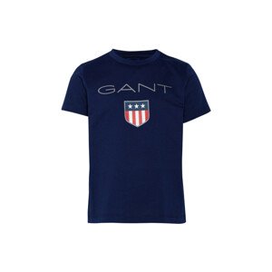 TRIČKO GANT GANT SHIELD SS T-SHIRT modrá 122/128