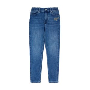 DŽÍNSY GANT D1. SCRIPT SHIELD JEANS modrá 110/116