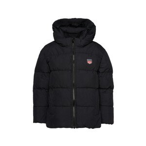 BUNDA GANT D1. GANT RETRO SHIELD PUFFER čierna 146/152