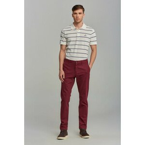 NOHAVICE GANT HALLDEN COMFORT SUPER CHINOS červená 33/34