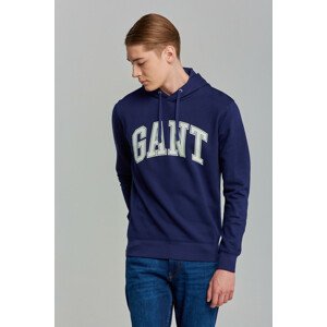 MIKINA GANT MD. FALL HOODIE SWEAT modrá M