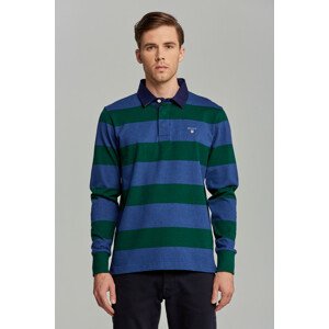 POLOKOŠEĽA GANT ORIGINAL BARSTRIPE HEAVY RUGGER zelená L