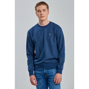 MIKINA GANT ORIGINAL C-NECK SWEAT modrá S