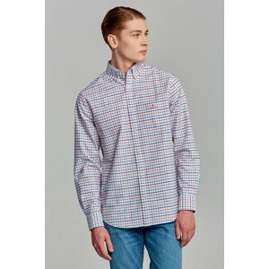 KOŠEĽA GANT D1.REG BEEFY OXFORD CHECK BD oranžová M