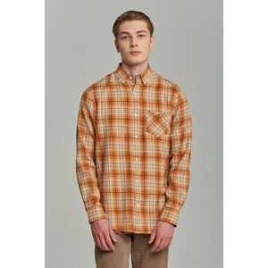 KOŠEĽA GANT D2. REG WB FLANNEL BD oranžová S