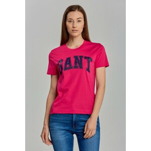 TRIČKO GANT MD. FALL SS T-SHIRT ružová XS