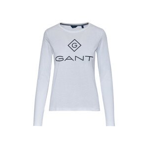 TRIČKO GANT D1. GANT LOCK UP LS T-SHIRT biela XS