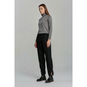 NOHAVICE GANT D1. WOOL BLEND PULL ON PANT čierna 34