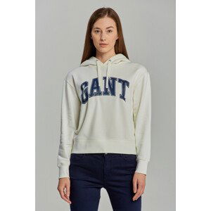 MIKINA GANT MD. FALL HOODIE SWEAT biela S