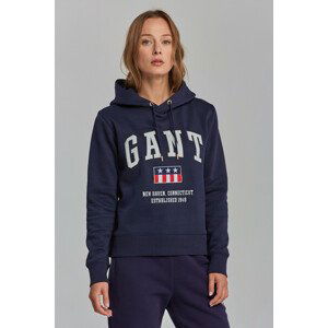 MIKINA GANT D2. GANT TAG SWEAT HOODIE modrá XL