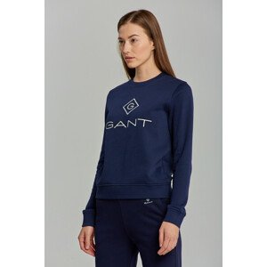 MIKINA GANT LOCK UP C-NECK SWEAT modrá XS