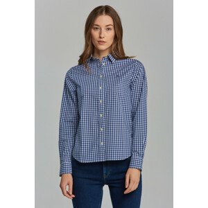 KOŠEĽA GANT REG BROADCLOTH GINGHAM SHIRT modrá 42