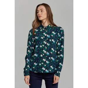 KOŠEĽA GANT D1. REG ROSE CREPE SHIRT modrá 42