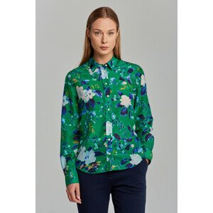 KOŠEĽA GANT D1. REG ROSE COT SILK SHIRT zelená 38