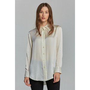 KOŠEĽA GANT D1. ARCHIVE SILK SHIRT biela 44