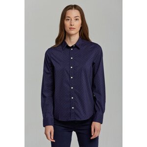 KOŠEĽA GANT D2. TP REG POLKA DOT BC SHIRT modrá 44