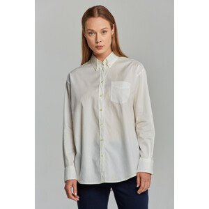 KOŠEĽA GANT D1. RELAXED DREAMY OXF SHIRT biela 34