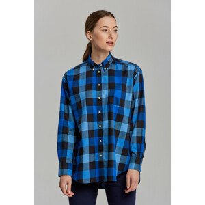 KOŠEĽA GANT D2. PP RELAXED CHECK SHIRT modrá 34