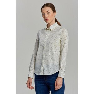 KOŠEĽA GANT D2. TP REG POLKA DOT BC SHIRT biela 40