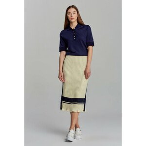 SUKŇA GANT D1. KNITTED VARSITY SKIRT biela M/L